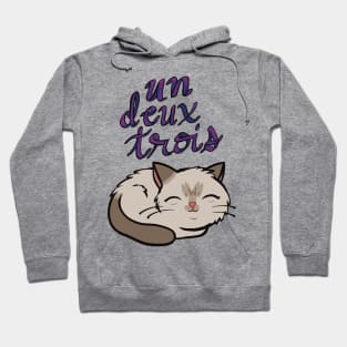 Un Deux Trois Cat ' Hoodie